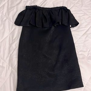 Halston Black Dress